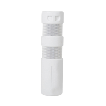 Baliza flexible de plástico blanca altura 72 cm - vista general