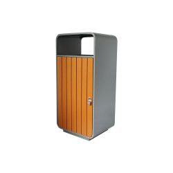 Vista completa de la papelera exterior 60L SPARKA