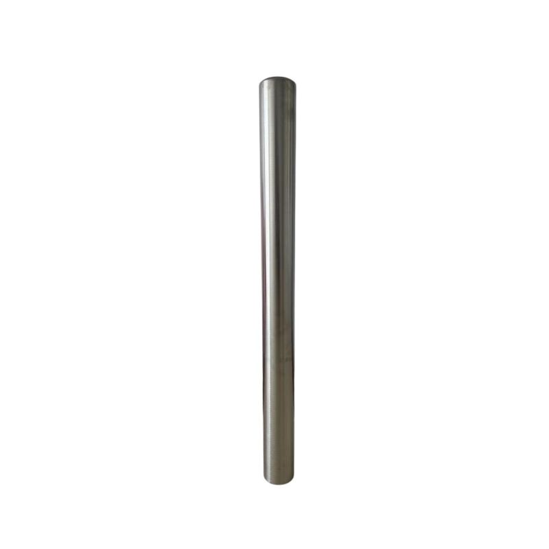 Imagen general del bolardo de acero inoxidable H1200 x diam. 102 mm Imagen general del bolardo de acero inoxidable H1200 x diam. 102 mm