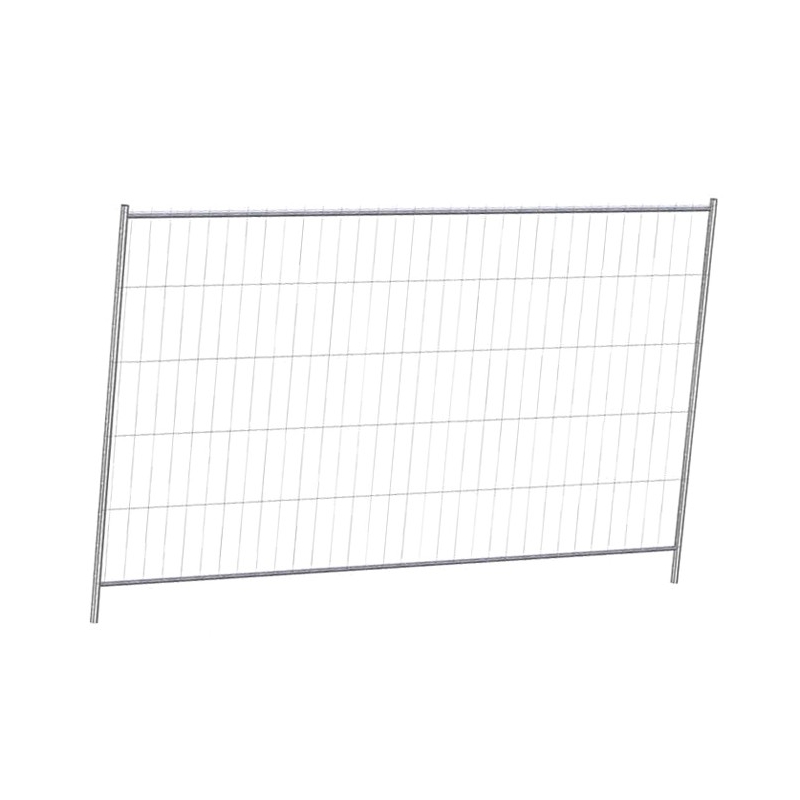 Vista general de la valla móvil de obra 3.5 x 2 m