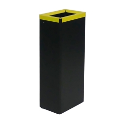 Vista general de la papelera de reciclaje selectivo 42 litros (amarillo)