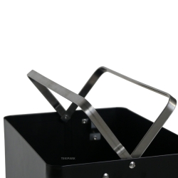 Vista 2 de la estructura de la papelera de reciclaje selectivo 42 litros