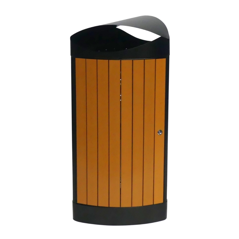 Vista general de la papelera Efecto Madera 60 L JULIETA Vista general de la papelera Efecto Madera 60 L JULIETA