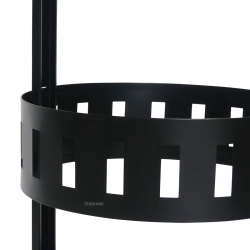 Zoom de la papelera de seguridad para reciclaje selectivo