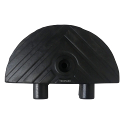 Vista superior individual - Extremo reductor de velocidad para vías privadas Altura 50 mm