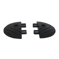 Vista superior pareja - Extremo reductor de velocidad para vías privadas Altura 50 mm