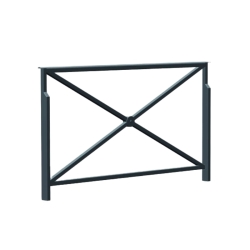 Vista 3/4 color 4 - Valla urbana Cruz de San Andrés OLIA L1640 mm