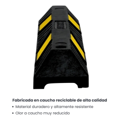 Vista de características del tope de parking L550mm