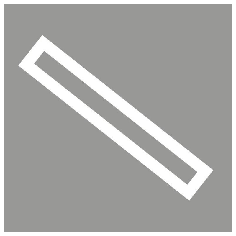 Vista Portada Plantilla de señalización de línea recta