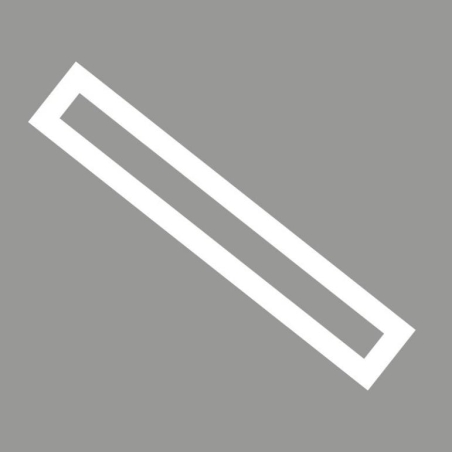 Vista Portada Plantilla de señalización de línea recta