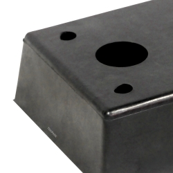 Protector de borde en caucho 500×250×100 mm | Alzadepot