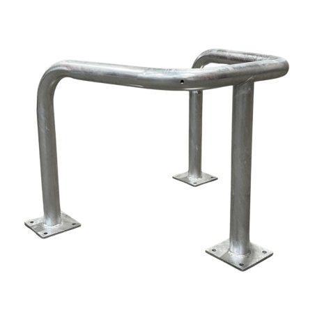 Vista portada lateral del estribo de protección 600 mm