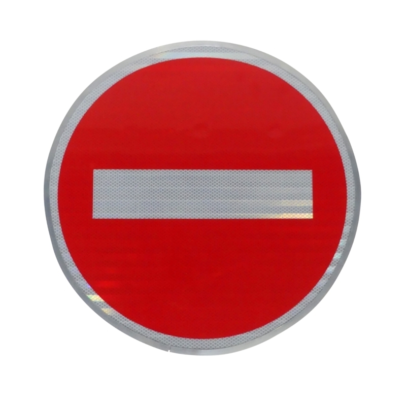 Señal de entrada prohibida de aluminio | Tekipark